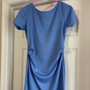 Pink blush maternity dress